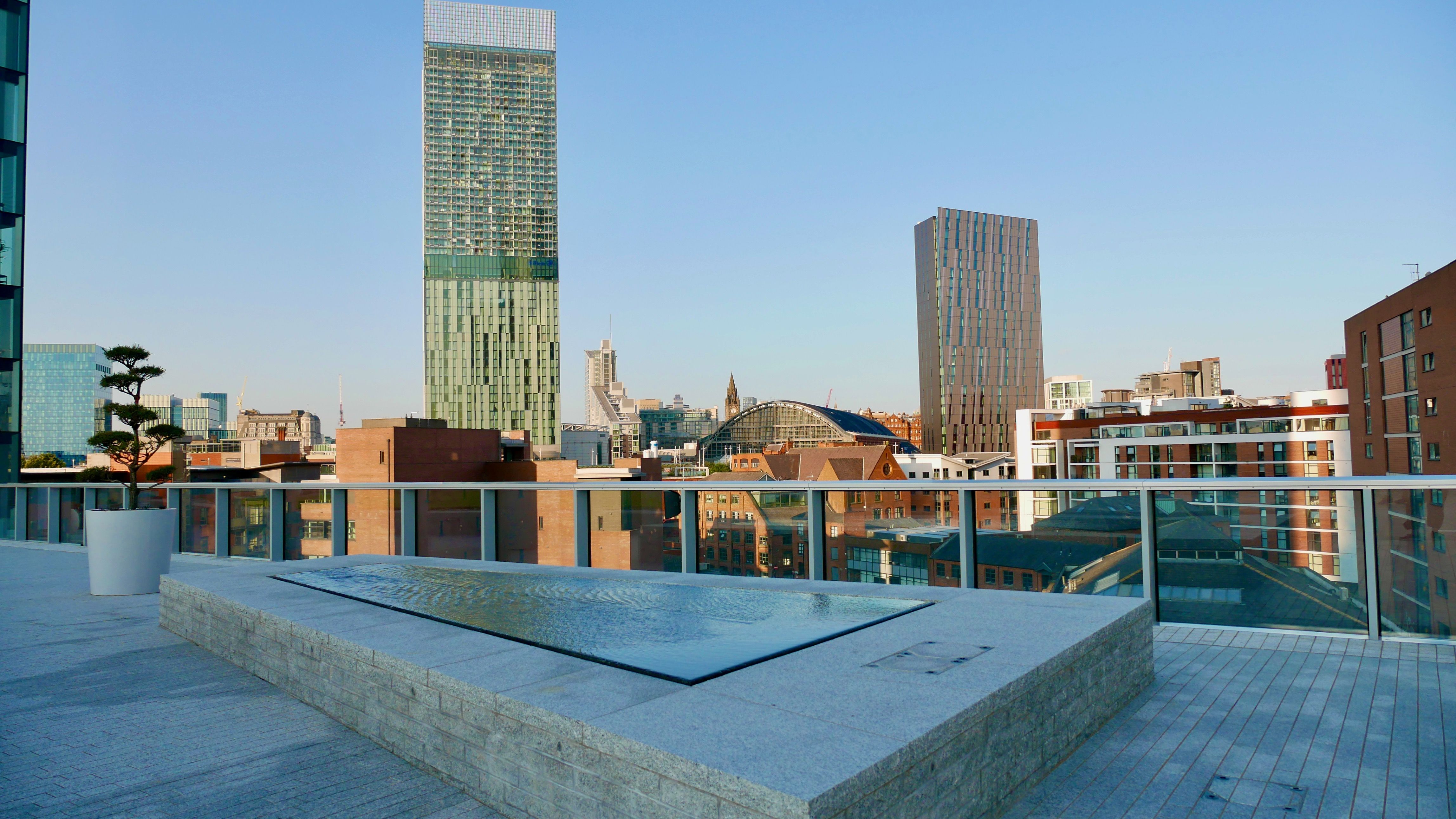 Deansgate Square view of Betham Tower